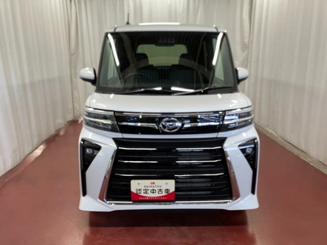 タントカスタムXリミテッド届出済未使用車 元展示車 ETC アダプティブクルーズコントロール スマートキー 両側電動スライドドア 衝突被害軽減システム シートヒーター LEDヘッドランプ オートライト オートマチックハイビーム(長崎県)の中古車