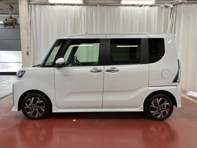 タントカスタムXリミテッド届出済未使用車 元展示車 ETC アダプティブクルーズコントロール スマートキー 両側電動スライドドア 衝突被害軽減システム シートヒーター LEDヘッドランプ オートライト オートマチックハイビーム(長崎県)の中古車