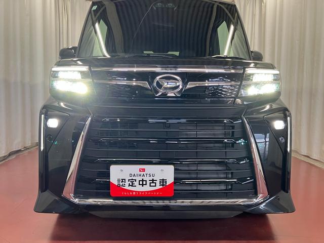 タントカスタムXリミテッド元展示車 届出済未使用車 ワンオーナー ETC アダクティブクルーズコントロール 衝突安全ボディ 衝突被害軽減システム 車線逸脱警告 LEDランプ 両側電動パスライドドア 電格ミラー オートライト(長崎県)の中古車