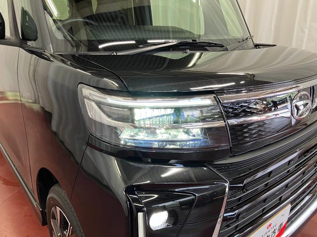 タントカスタムXリミテッド元展示車 届出済未使用車 ワンオーナー ETC アダクティブクルーズコントロール 衝突安全ボディ 衝突被害軽減システム 車線逸脱警告 LEDランプ 両側電動パスライドドア 電格ミラー オートライト(長崎県)の中古車