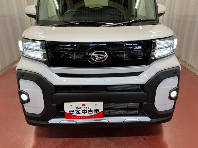 タントファンクロスリミテッド届出済未使用車 元展示車 1オーナー バックカメラ ETC 9インチディスプレイオーディオ フルセグTV 両側電動スライドドア シートヒーター USB入力端子 LEDヘッドランプ スマートキー(長崎県)の中古車