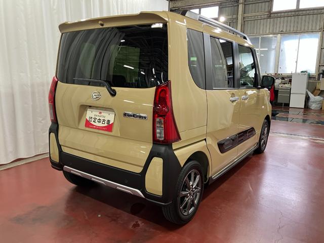 タントファンクロスリミテッド元展示車　届出済未使用車　ワンオーナー　バックカメラ　９インチディスプレイオーディオ　ＥＴＣ　アダプティブクルーズコントロール　両側電動スライドドア　衝突被害軽減システム　車線逸脱警報　ラジオ（長崎県）の中古車