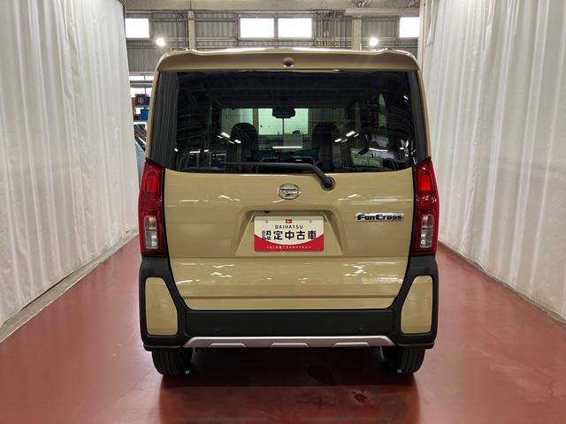 タントファンクロスリミテッド元展示車　届出済未使用車　ワンオーナー　バックカメラ　９インチディスプレイオーディオ　ＥＴＣ　アダプティブクルーズコントロール　両側電動スライドドア　衝突被害軽減システム　車線逸脱警報　ラジオ（長崎県）の中古車