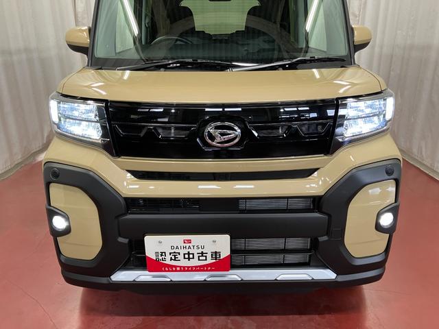 タントファンクロスリミテッド元展示車　届出済未使用車　ワンオーナー　バックカメラ　９インチディスプレイオーディオ　ＥＴＣ　アダプティブクルーズコントロール　両側電動スライドドア　衝突被害軽減システム　車線逸脱警報　ラジオ（長崎県）の中古車