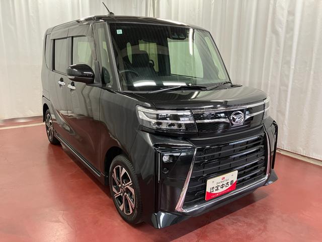 タントカスタムＸ下取車　ＥＴＣ　バックカメラ　ナビ　両側電動スライドドア　シートヒーター　Ｂｌｕｅｔｏｏｔｈ　衝突被害軽減システム　ＬＥＤヘッドランプ　オートマチックハイビーム　運転席エアバッグ　助手席エアバッグ（長崎県）の中古車