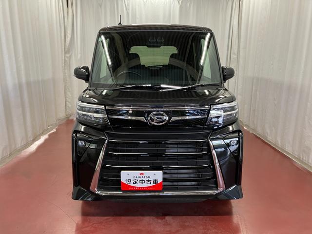 タントカスタムＸリミテッド元展示車　届出済未使用車　ワンオーナー　ＥＴＣ　アダクティブクルーズコントロール　衝突安全ボディ　衝突被害軽減システム　車線逸脱警告　ＬＥＤランプ　両側パワースライドドア　電動格納ミラー　オートライト（長崎県）の中古車