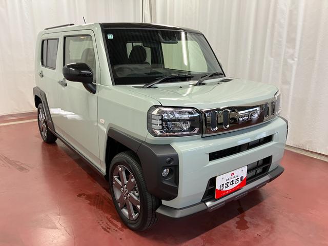 タフトG ダーククロムベンチャー元展示車 届出済未使用車 1オーナー アダプティブクルーズコントロール オートライト オートマチックハイビーム 衝突被害軽減システム 車線逸脱防止 アイドリングストップ スマートキー 電動格納ミラー(長崎県)の中古車