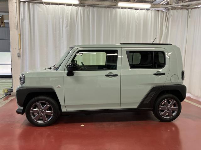 タフトG ダーククロムベンチャー元展示車 届出済未使用車 1オーナー アダプティブクルーズコントロール オートライト オートマチックハイビーム 衝突被害軽減システム 車線逸脱防止 アイドリングストップ スマートキー 電動格納ミラー(長崎県)の中古車