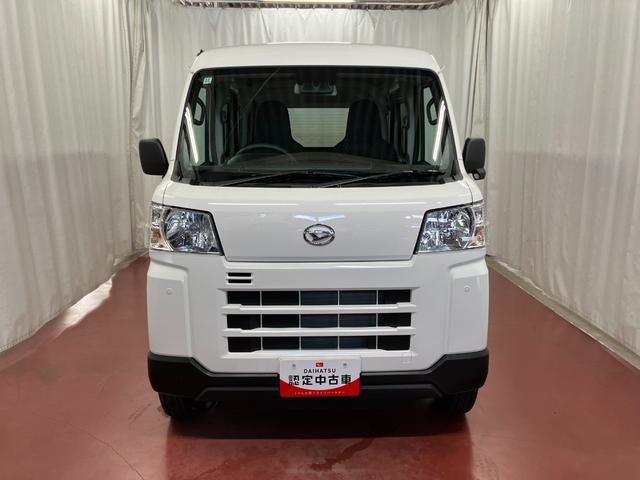 ハイゼットカーゴDX届出済未使用車 元展示車 1オーナー 禁煙車 両側スライドドア 衝突被害軽減システム オートマチックハイビーム オートライト アイドリングストップ ラジオ 運転席エアバッグ 助手席エアバッグ ABS(長崎県)の中古車