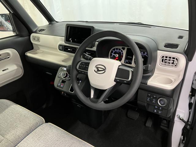 ムーヴキャンバスストライプスＧ元展示車　届出済未使用車　禁煙車　電動パーキングブレーキ　スマートキー　衝突被害軽減システム　車線逸脱警報　プッシュスタート　両側パワースライドドア　シートヒーター　ＬＥＤヘッドランプ　ベンチシート（長崎県）の中古車
