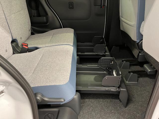 ムーヴキャンバスストライプスＧ元展示車　届出済未使用車　禁煙車　電動パーキングブレーキ　スマートキー　衝突被害軽減システム　車線逸脱警報　プッシュスタート　両側パワースライドドア　シートヒーター　ＬＥＤヘッドランプ　ベンチシート（長崎県）の中古車