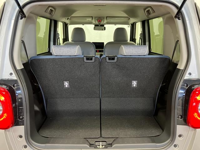 ムーヴキャンバスストライプスＧ元展示車　届出済未使用車　禁煙車　電動パーキングブレーキ　スマートキー　衝突被害軽減システム　車線逸脱警報　プッシュスタート　両側パワースライドドア　シートヒーター　ＬＥＤヘッドランプ　ベンチシート（長崎県）の中古車