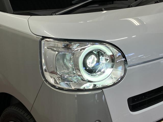 ムーヴキャンバスストライプスＧ元展示車　届出済未使用車　禁煙車　電動パーキングブレーキ　スマートキー　衝突被害軽減システム　車線逸脱警報　プッシュスタート　両側パワースライドドア　シートヒーター　ＬＥＤヘッドランプ　ベンチシート（長崎県）の中古車