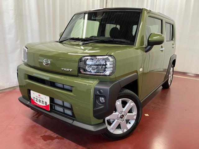 タフトＧ元展示車　届出済未使用車　ワンオーナー　禁煙車　アダプティブクルーズコントロール　アイドリングストップ　オートマチックハイビーム　ＬＥＤへッドライト　電動格納ミラー　オートライト　アルミホイール（長崎県）の中古車