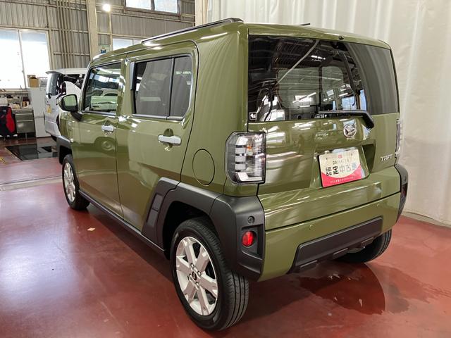 タフトＧ元展示車　届出済未使用車　ワンオーナー　禁煙車　アダプティブクルーズコントロール　アイドリングストップ　オートマチックハイビーム　ＬＥＤへッドライト　電動格納ミラー　オートライト　アルミホイール（長崎県）の中古車
