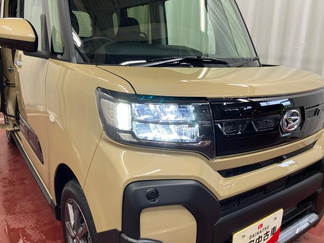 タントファンクロスリミテッド元展示車 届出済未使用車 ワンオーナー ETC アダプティブクルーズコントロール 9インチディスプレイオーディオ パノラマモニター フルセグTV 両側電動スライドドア Bluetooth 禁煙車(長崎県)の中古車