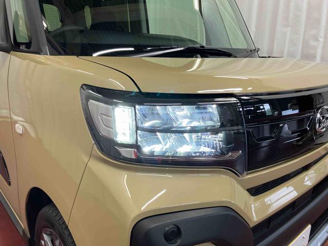 タントファンクロスターボリミテッド元展示車　届出済未使用車　１オーナー　ＥＴＣ　ターボ車　バックカメラ　禁煙車　Ｂｌｕｅｔｏｏｔｈ対応　衝突軽減システム　ＬＥＤヘッドライト　レーンキープアシスト　衝突安全ボディ　オートライト（長崎県）の中古車