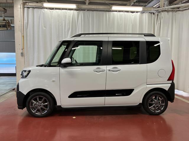 タントファンクロスリミテッド元展示車　１オーナ　禁煙車　ＥＴＣ　アダプティブクルーズコントロール　衝突被害軽減システム　車線逸脱警報　衝突安全ボディ　両側電動スライドドア　シートヒーター　オートブレーキホールド　スマートキー（長崎県）の中古車