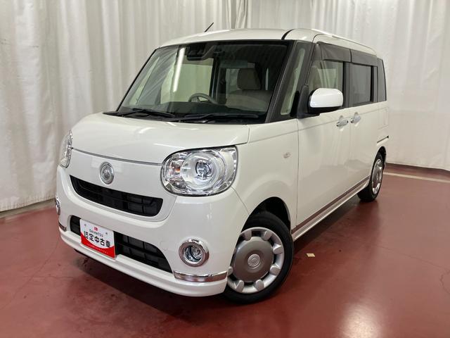 ムーヴキャンバス 中古車 Ｇメイクアップリミテッド　ＳＡＩＩＩ修復歴有　下取車　ナビ　フルセグＴＶ　パノラマモニター　ドライブレコーダー　ＥＴＣ　アイドリングストップ　電動格納ミラー　レーンキープアシスト　セキュリティーアラーム　ＬＥＤヘッドランプ　スマートキー