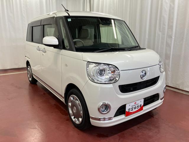 ムーヴキャンバス 中古車 Ｇメイクアップリミテッド　ＳＡＩＩＩ修復歴有　下取車　ナビ　フルセグＴＶ　パノラマモニター　ドライブレコーダー　ＥＴＣ　アイドリングストップ　電動格納ミラー　レーンキープアシスト　セキュリティーアラーム　ＬＥＤヘッドランプ　スマートキー
