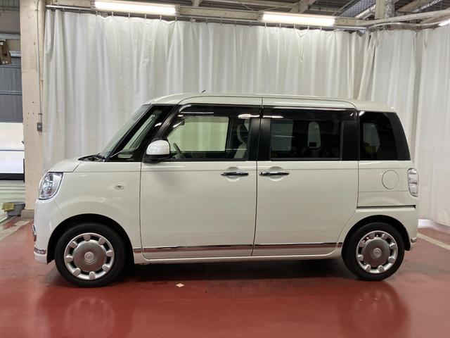 ムーヴキャンバスＧメイクアップリミテッド　ＳＡIII修復歴有　下取車　ナビ　フルセグＴＶ　パノラマモニター　ドライブレコーダー　ＥＴＣ　アイドリングストップ　電動格納ミラー　レーンキープアシスト　セキュリティーアラーム　ＬＥＤヘッドランプ　スマートキー（長崎県）の中古車