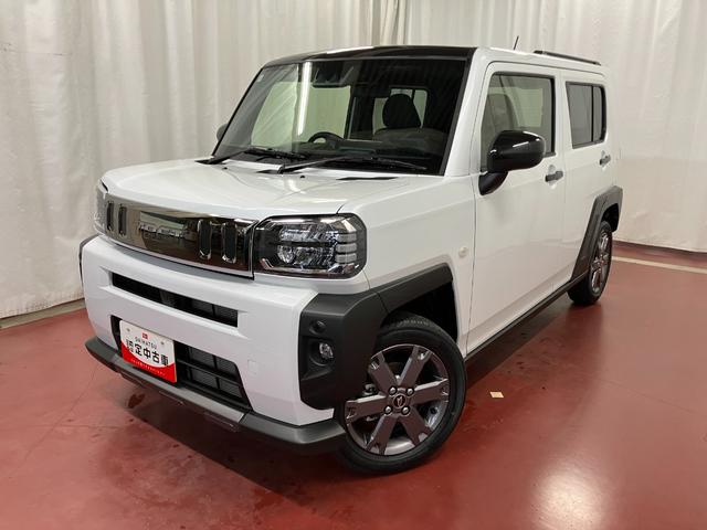 タフト 中古車 Ｇ　ダーククロムベンチャー元展示車　届出済未使用車　ワンオーナー　９インチディスプレイオーディオ　バックカメラ　ＬＥＤヘッドランプ　シートヒーター　アダプティブクルーズコントロール　禁煙車　スマートキー　プッシュスタート