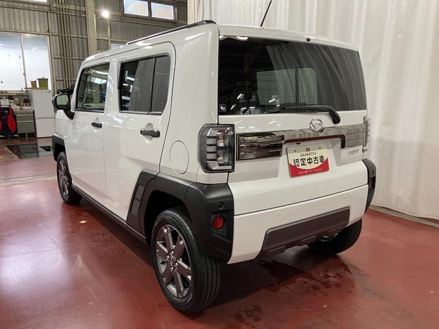 タフトG ダーククロムベンチャー元展示車 届出済未使用車 ワンオーナー 9インチディスプレイオーディオ バックカメラ LEDヘッドランプ シートヒーター アダプティブクルーズコントロール 禁煙車 スマートキー プッシュスタート(長崎県)の中古車