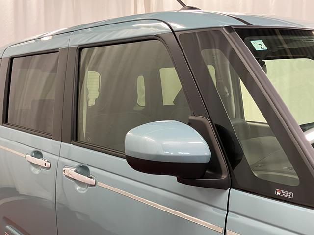 ムーヴキャンバスセオリーG元展示車 届済未使用車 ワンオーナー 禁煙車 電動パーキングブレーキ 両側電動スライドドア シートヒーター 電動格納ミラー 衝突安全ボディ レーンアシスト オートライト スマートキー プッシュスタート(長崎県)の中古車