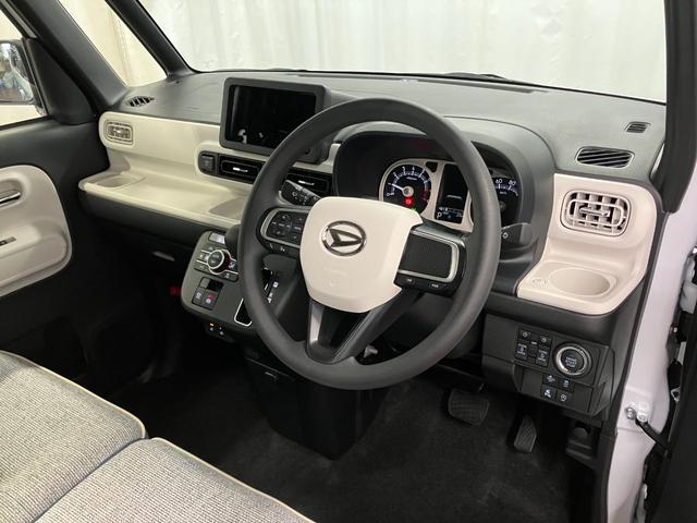 ムーヴキャンバスストライプスG元展示車 届出済未使用車 禁煙車 電動パーキングブレーキ シートヒーター スマートキー 衝突被害軽減システム 車線逸脱警報 プッシュスタート 両側パワースライドドア LEDヘッドランプ ベンチシート(長崎県)の中古車
