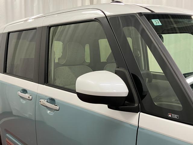ムーヴキャンバスストライプスG元展示車 届出済未使用車 禁煙車 電動パーキングブレーキ シートヒーター スマートキー 衝突被害軽減システム 車線逸脱警報 プッシュスタート 両側パワースライドドア LEDヘッドランプ ベンチシート(長崎県)の中古車