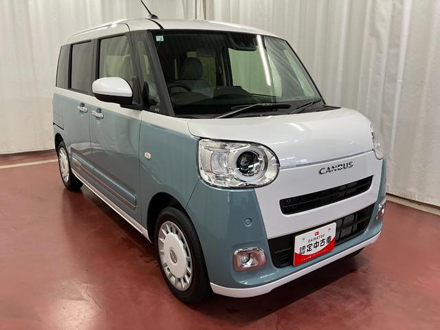 ムーヴキャンバスストライプスG元展示車 届出済未使用車 禁煙車 電動パーキングブレーキ シートヒーター スマートキー 衝突被害軽減システム 車線逸脱警報 プッシュスタート 両側電動スライドドア LEDヘッドランプ ベンチシート(長崎県)の中古車