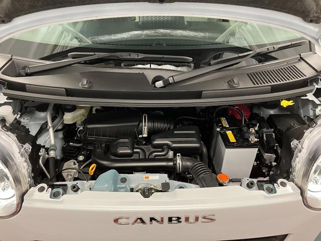 ムーヴキャンバスストライプスG元展示車 届出済未使用車 禁煙車 電動パーキングブレーキ シートヒーター スマートキー 衝突被害軽減システム 車線逸脱警報 プッシュスタート 両側電動スライドドア LEDヘッドランプ ベンチシート(長崎県)の中古車