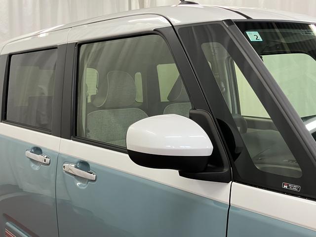 ムーヴキャンバスストライプスG元展示車 届出済未使用車 禁煙車 電動パーキングブレーキ シートヒーター スマートキー 衝突被害軽減システム 車線逸脱警報 プッシュスタート 両側電動スライドドア LEDヘッドランプ ベンチシート(長崎県)の中古車