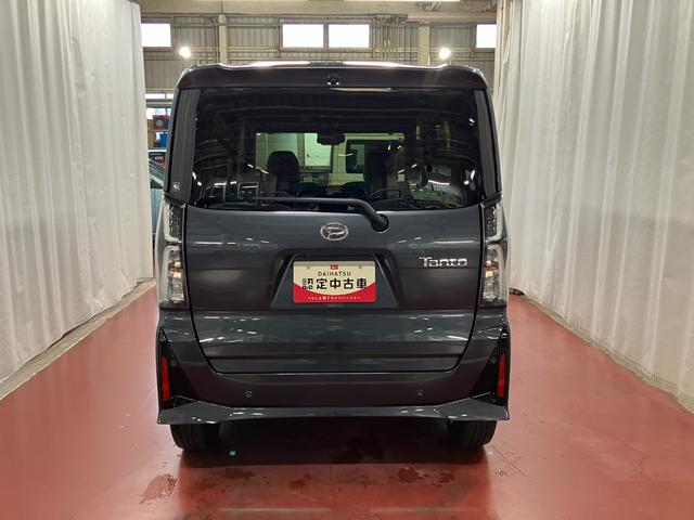 タントカスタムＲＳリミテッド元展示車　届出済未使用車　ターボ　バックカメラ　９インチディスプレイオーディオ　シートヒーター　Ｂｌｕｅｔｏｏｔｈ　ＥＴＣ　衝突被害軽減システム　電動格納ミラー　両側電動スライドドア　車線逸脱警報（長崎県）の中古車