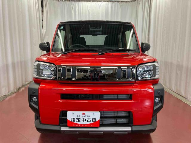 タフトＧ　ダーククロムベンチャー元試乗車　アダプティブクルーズコントロール　シートヒーター　盗難防止　衝突軽減ブレーキシステム　衝突安全ボディ　電動格納ミラー　レーンアシスト　ＬＥＤヘッドライト　アイドリングストップ　スマートキー（長崎県）の中古車