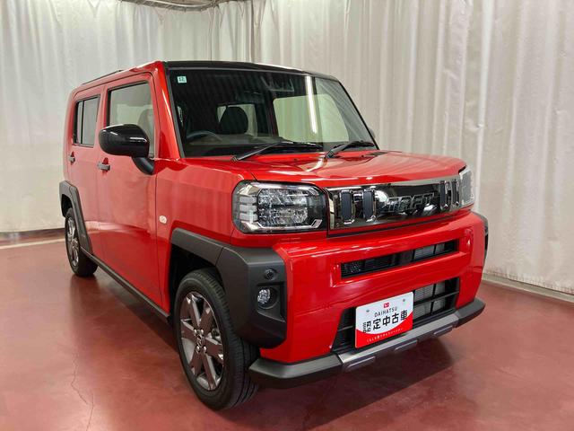 タフトＧ　ダーククロムベンチャー元試乗車　アダプティブクルーズコントロール　シートヒーター　盗難防止　衝突軽減ブレーキシステム　衝突安全ボディ　電動格納ミラー　レーンアシスト　ＬＥＤヘッドライト　アイドリングストップ　スマートキー（長崎県）の中古車