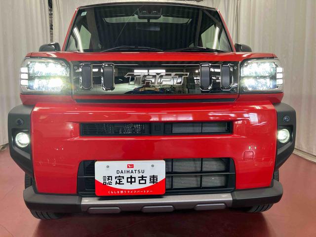 タフトＧ　ダーククロムベンチャー元試乗車　アダプティブクルーズコントロール　シートヒーター　盗難防止　衝突軽減ブレーキシステム　衝突安全ボディ　電動格納ミラー　レーンアシスト　ＬＥＤヘッドライト　アイドリングストップ　スマートキー（長崎県）の中古車