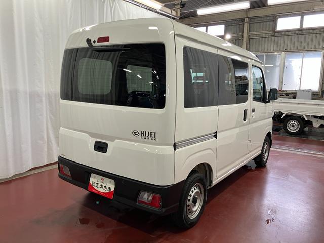 ハイゼットカーゴ 中古車 ＤＸ１オーナー　２ＷＤ　ＣＶＴ　両側スライドドア　衝突被害軽減システム　横滑り防止装置　ＡＭ／ＦＭラジオ　オートマチックハイビーム　オートライト　運転席エアバッグ　助手席エアバッグ　レーンキープアシスト