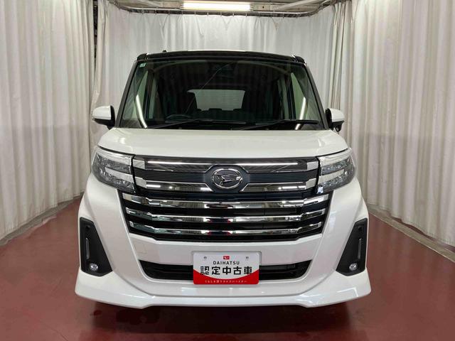 トールカスタムＧ元試乗車　９インチディスプレイオーディオ　バックカメラ　アダプティブクルーズコントロール　ＴＶ　Ｂｌｕｅｔｏｏｔｈ　ラジオ　スマートキー　衝突安全ボディ　衝突被害軽減システム　レーンキープアシスト（長崎県）の中古車