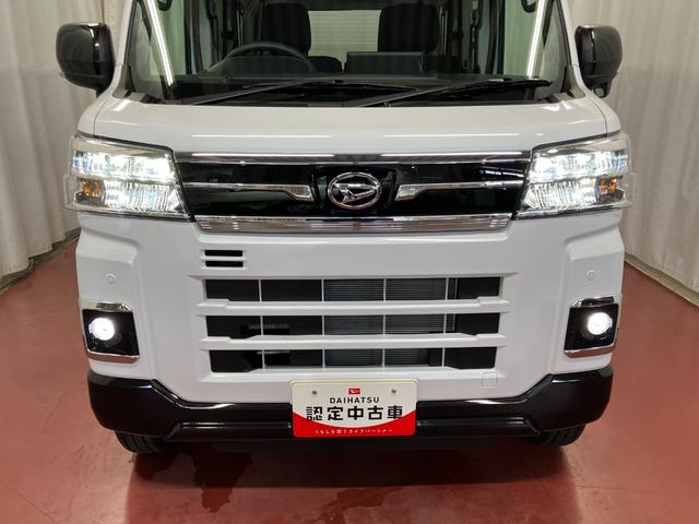 アトレーＲＳ元展示車　届出済未使用車　ターボ　２ＷＤ　ＣＶＴ　９インチディスプレイオーディオ　アダプティブクルーズコントロール　バックカメラ　ブルートゥース　衝突被害軽減システム　ＴＶ　両側電動スライドドア（長崎県）の中古車