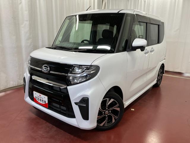 タント 中古車 カスタムＸ下取車　パノラマモニター　両側電動スライドドア　衝突被害軽減システム　オートライト　ＬＥＤヘッドランプ　運転席エアバッグ　助手席エアバッグ　スマートキー　プッシュスタート　電動格納ミラー