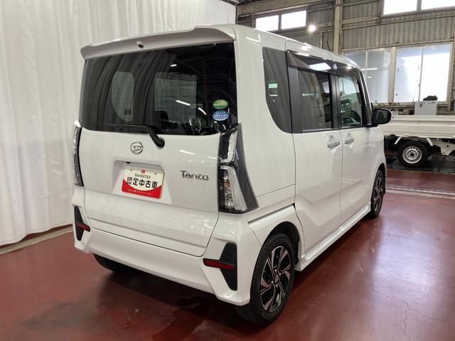 タント 中古車 カスタムＸ下取車　パノラマモニター　両側電動スライドドア　衝突被害軽減システム　オートライト　ＬＥＤヘッドランプ　運転席エアバッグ　助手席エアバッグ　スマートキー　プッシュスタート　電動格納ミラー
