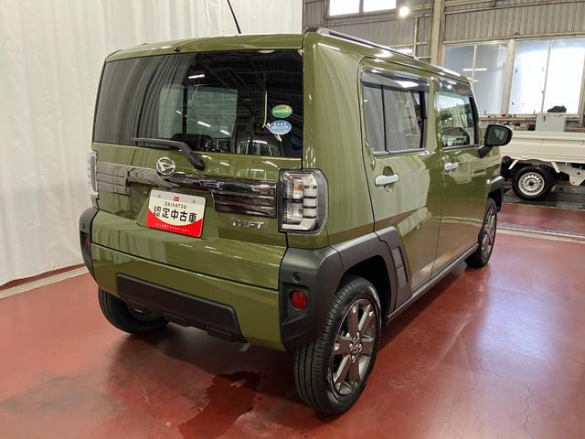 タフトGターボ下取車 ターボ ETC 9インチディスプレイオーディオ パノラマモニター アダプティブクルーズコントロール 衝突被害軽減システム LEDヘッドランプ オートライト シートヒーター ブルートゥース(長崎県)の中古車