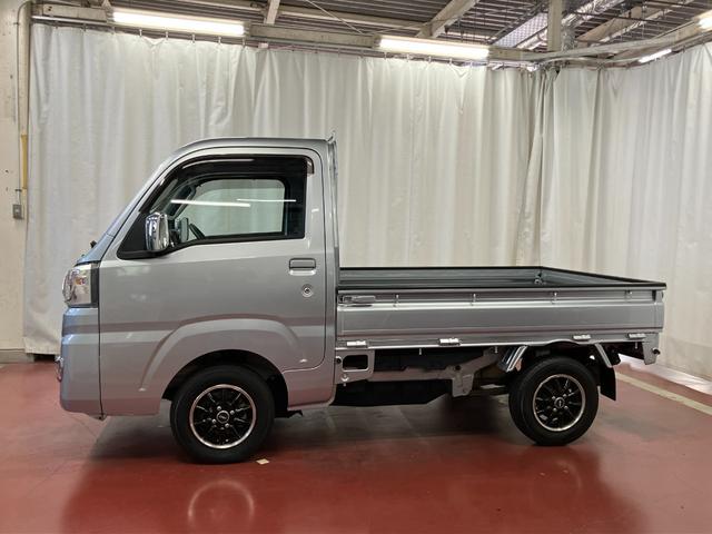 ハイゼットトラックエクストラSAIIIt下取車 4WD マニュアル車 ナビ ドラレコ ETC 衝突被害軽減システム レーンキープアシスト LEDヘッドランプ 運転席エアバッグ キーレスエントリー フルセグTV DVD CD AM/FMラジオ(長崎県)の中古車
