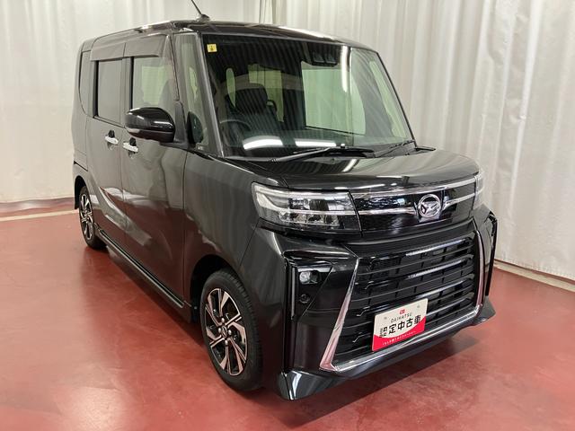 タントカスタムＸ下取車　前後ドラレコ　パノラマモニター　ナビ　両側電動スライドドア　シートヒーター　Ｂｌｕｅｔｏｏｔｈ　衝突被害軽減システム　ＬＥＤヘッドランプ　オートハイビーム　オートライト　アイドリングストップ（長崎県）の中古車
