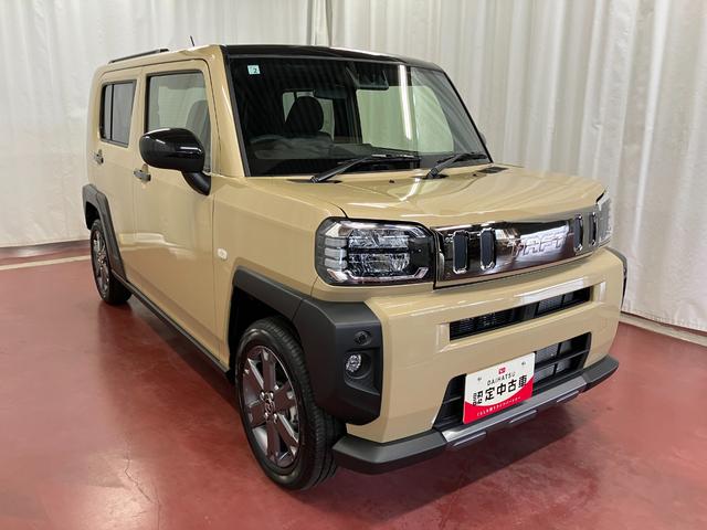 タフトGターボ ダーククロムベンチャー元展示車 届出済未使用車 ターボ ワンオーナー アダプティブクルーズコントロール オートライト オートマチックハイビーム 衝突被害軽減システム 車線逸脱防止 アイドリングストップ 電動格納ミラー(長崎県)の中古車