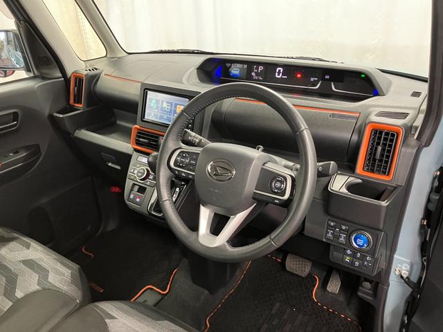 タントファンクロスターボ下取車　ターボ　ナビ　パノラマモニター　ＥＴＣ　アダプティブクルーズコントロール　ＣＤ　ＤＶＤ　Ｂｌｕｅｔｏｏｔｈ　衝突被害軽減システム　両側電動スライドドア　シートヒーター　オートマチックハイビーム（長崎県）の中古車