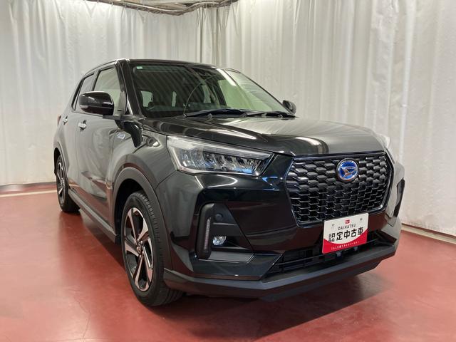 ロッキー 中古車 プレミアムＧ　ＨＥＶワンオーナー　アダプティブクルーズコントロール　電動格納ドアミラー　衝突安全ボディ　衝突被害軽減システム　レーンキープアシスト　アルミホイール　シートヒーター　スマートキー　オートマチックハイビーム