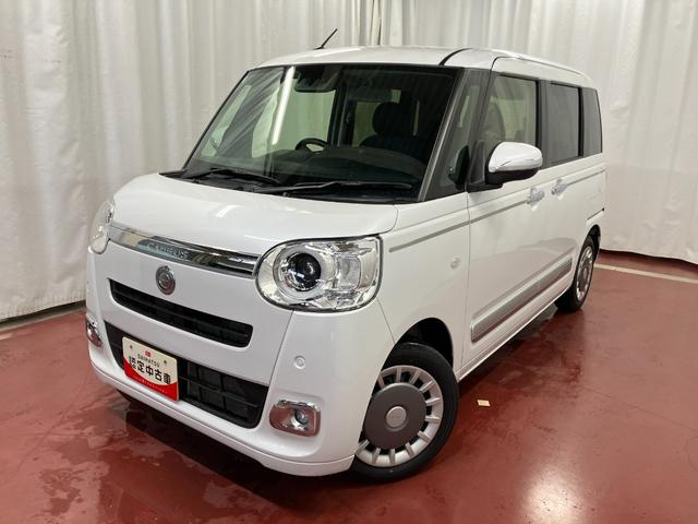 ムーヴキャンバスセオリーGターボ元試乗車 ターボ 1オーナー アダプティブクルーズコントロール 両側電動スライドドア 電動パーキングブレーキ シートヒーター アイドリングストップ LEDヘッドランプ オートライト 衝突安全ボディ(長崎県)の中古車