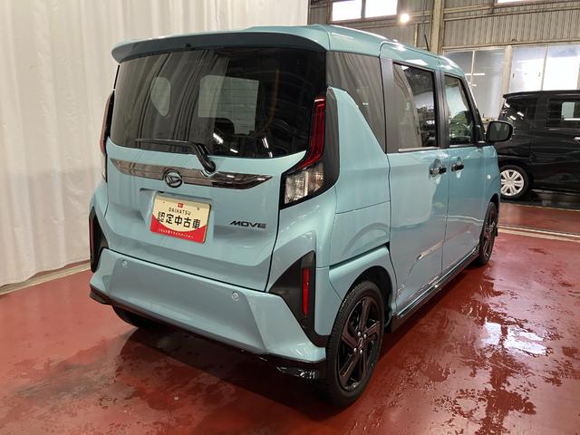 ムーヴRS元試乗車 1オーナー ターボ 9インチディスプレイオーディオ アダプティブクルーズコントロール バックカメラ 前後ドラレコ 両側電動スライドドア オートマチックハイビーム Qiワイヤレス充電器(長崎県)の中古車